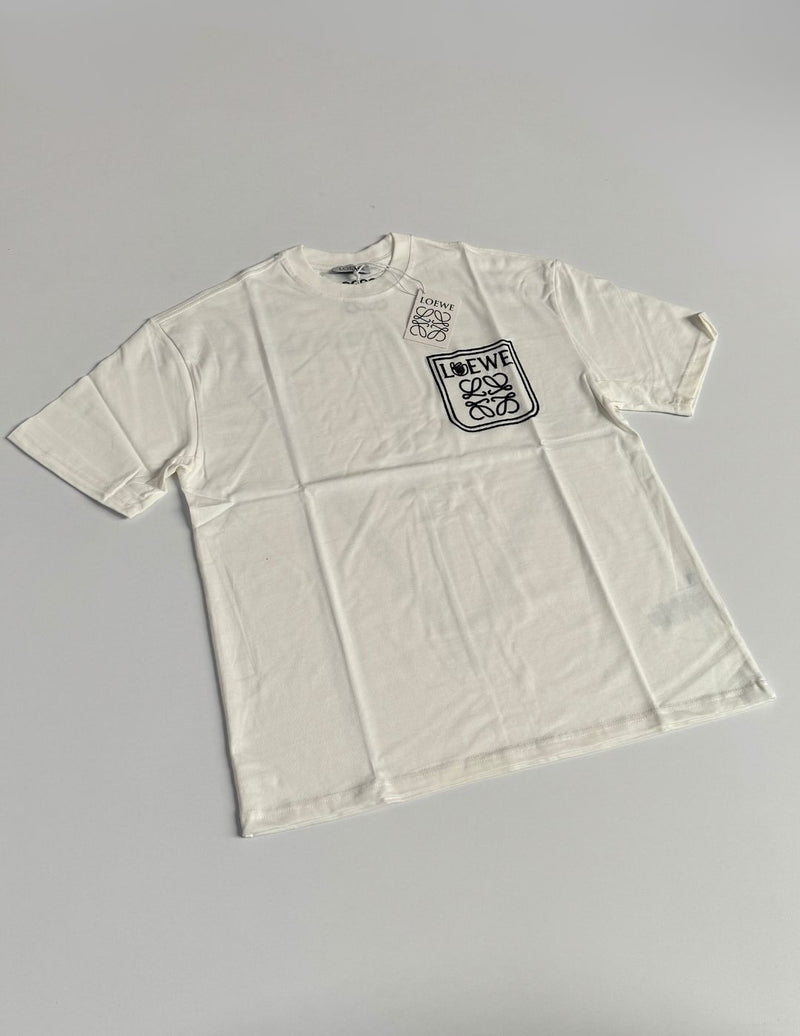 PLAYERA LOEWE BLANCO L058