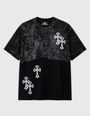 PLAYERA CHROME HEARTS T069