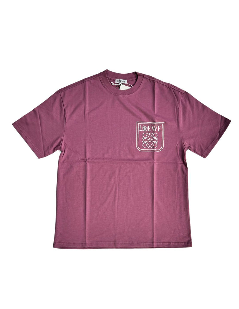 PLAYERA LOEWE MORADO L037