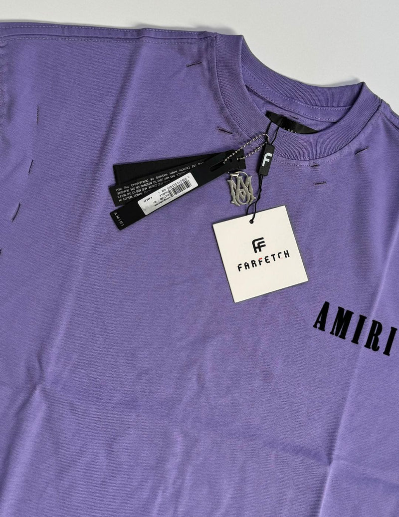 PLAYERA AMIRI MORADO L030