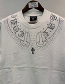 PLAYERA CHROME HEARTS T065