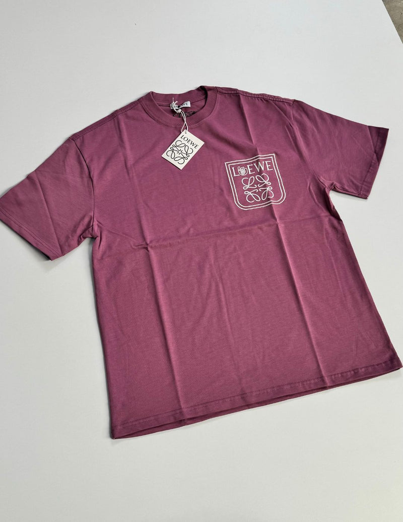 PLAYERA LOEWE MORADO L037