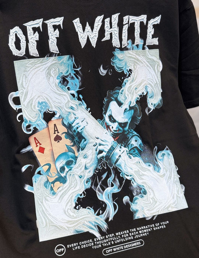 PLAYERA OFF WHITE K025