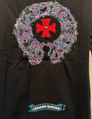 PLAYERA CHROME HEARTS T076