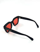 LENTE EGOSPHERE RAVEN DARK - RED